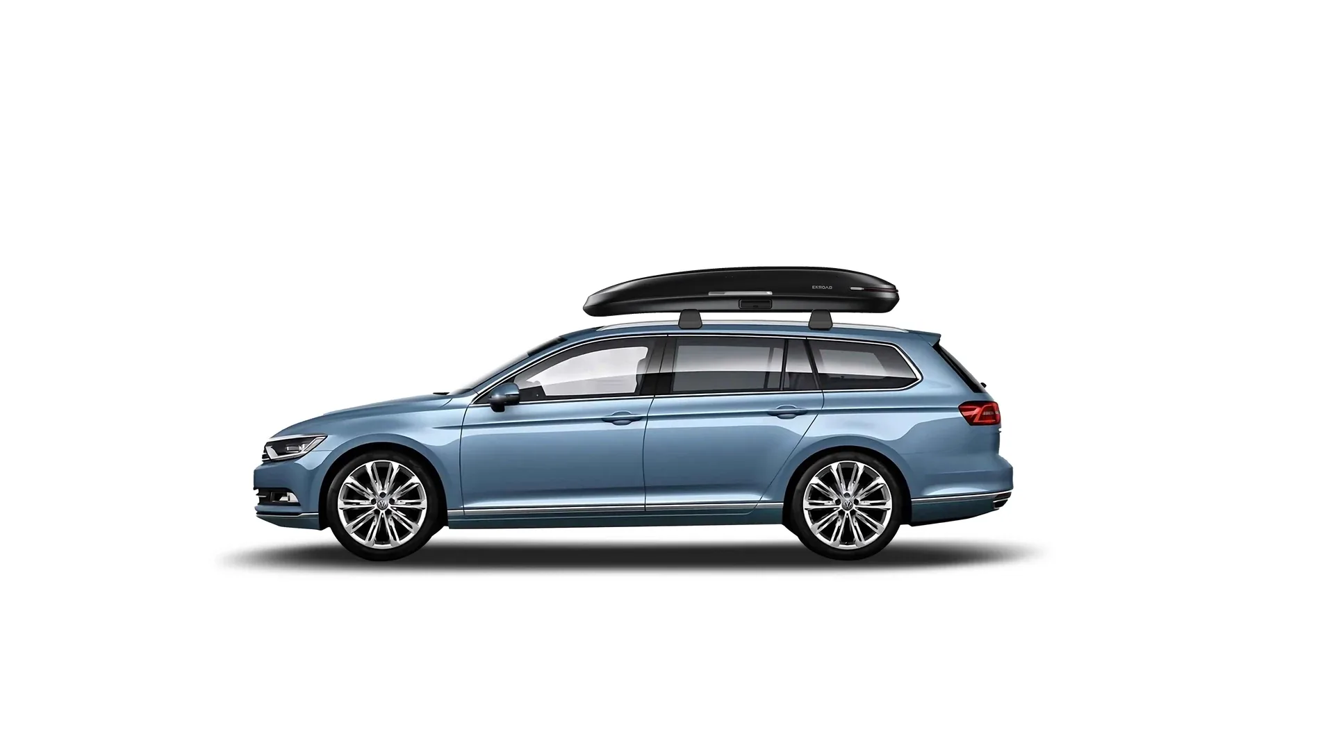 Бокс на крышу Volkswagen Passat Variant — ENROAD Nomadix Pro XL Slim 400