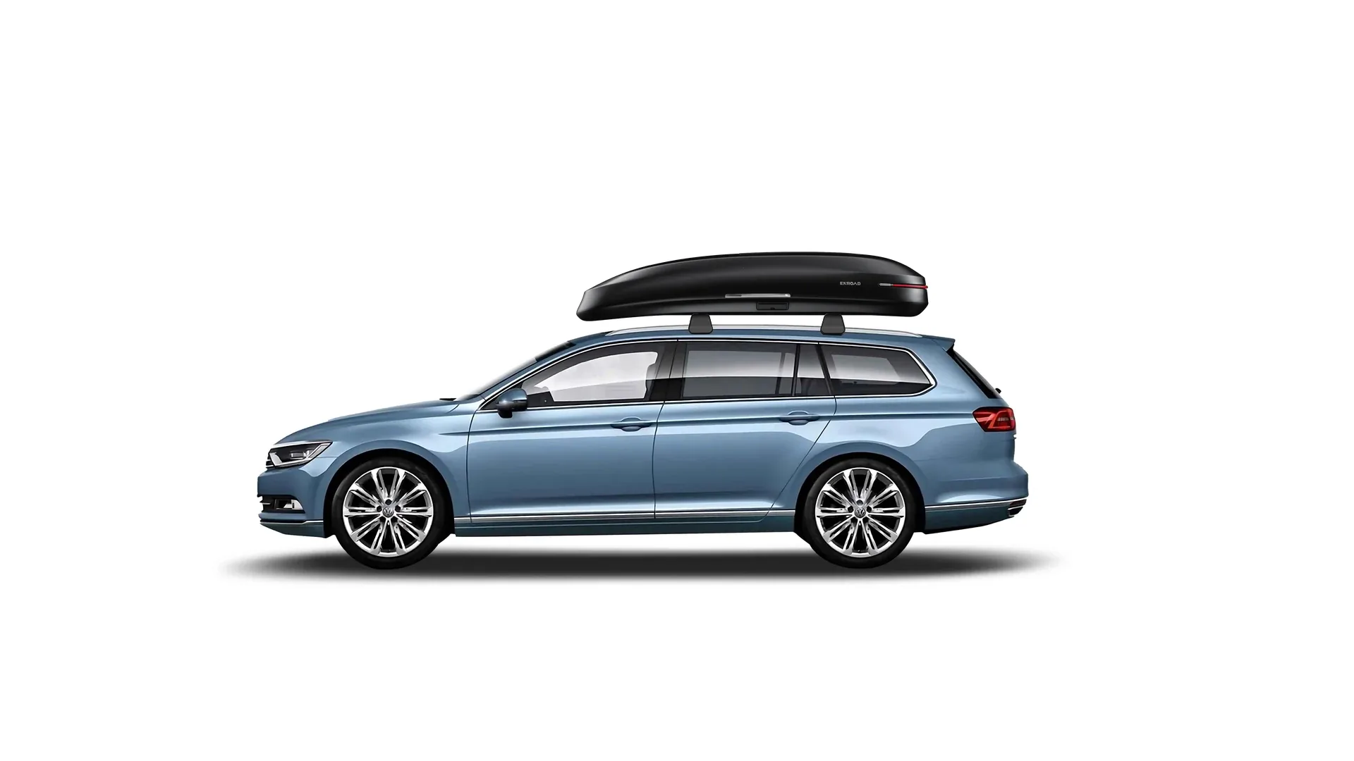 Бокс на крышу Volkswagen Passat Variant — ENROAD Nomadix Pro XXL 600-E
