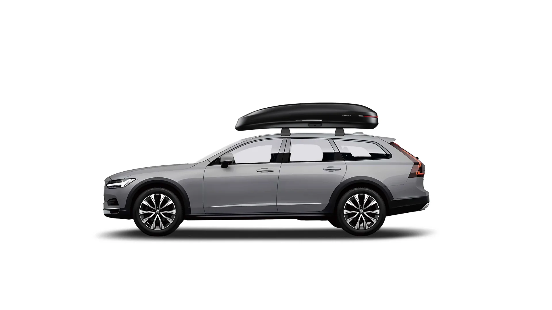 Бокс на крышу Volvo V90 — ENROAD Nomadix Pro XXL 600-E