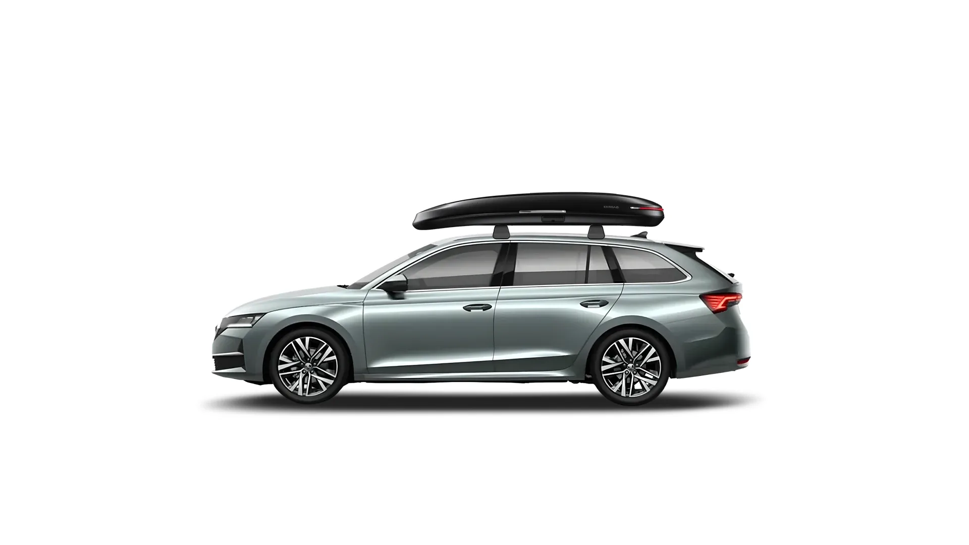 Бокс на крышу Škoda Octavia Combi — ENROAD Nomadix Pro XXL Slim 450-E