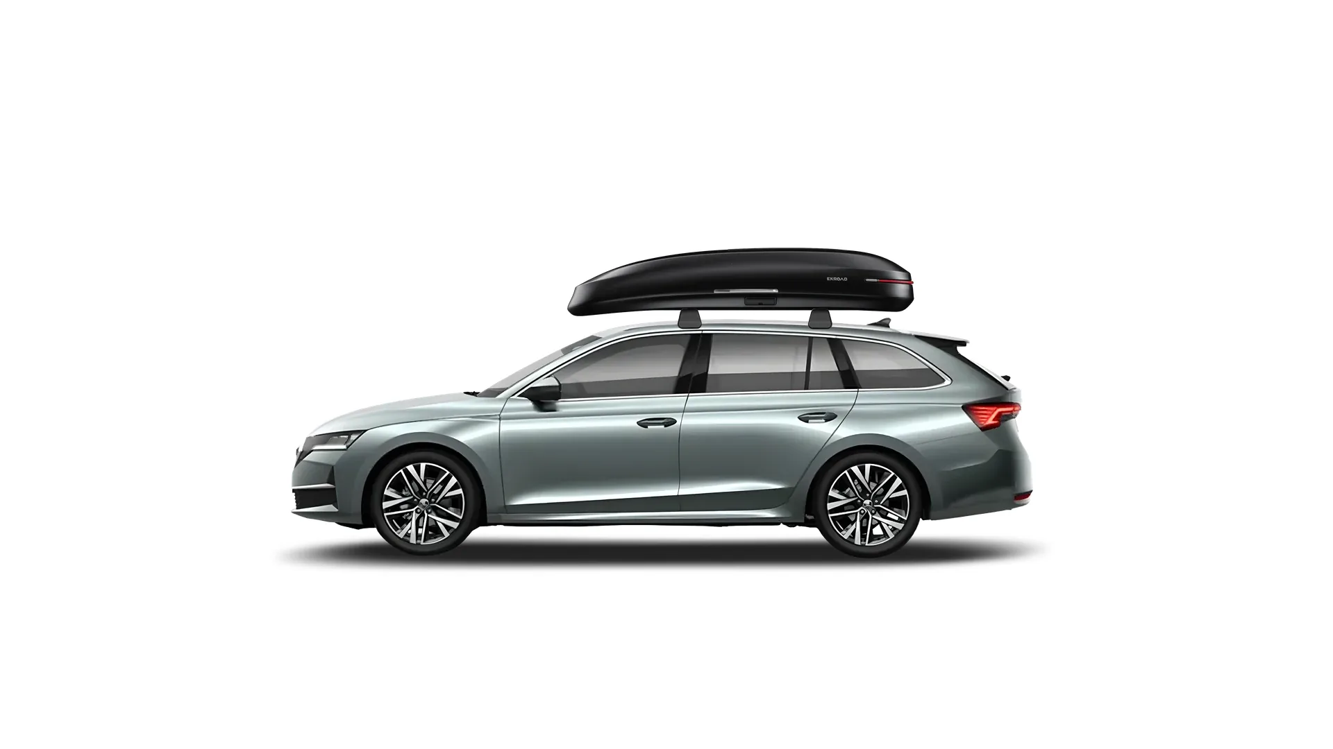Бокс на крышу Škoda Octavia Combi — ENROAD Nomadix Pro XXL 600-E