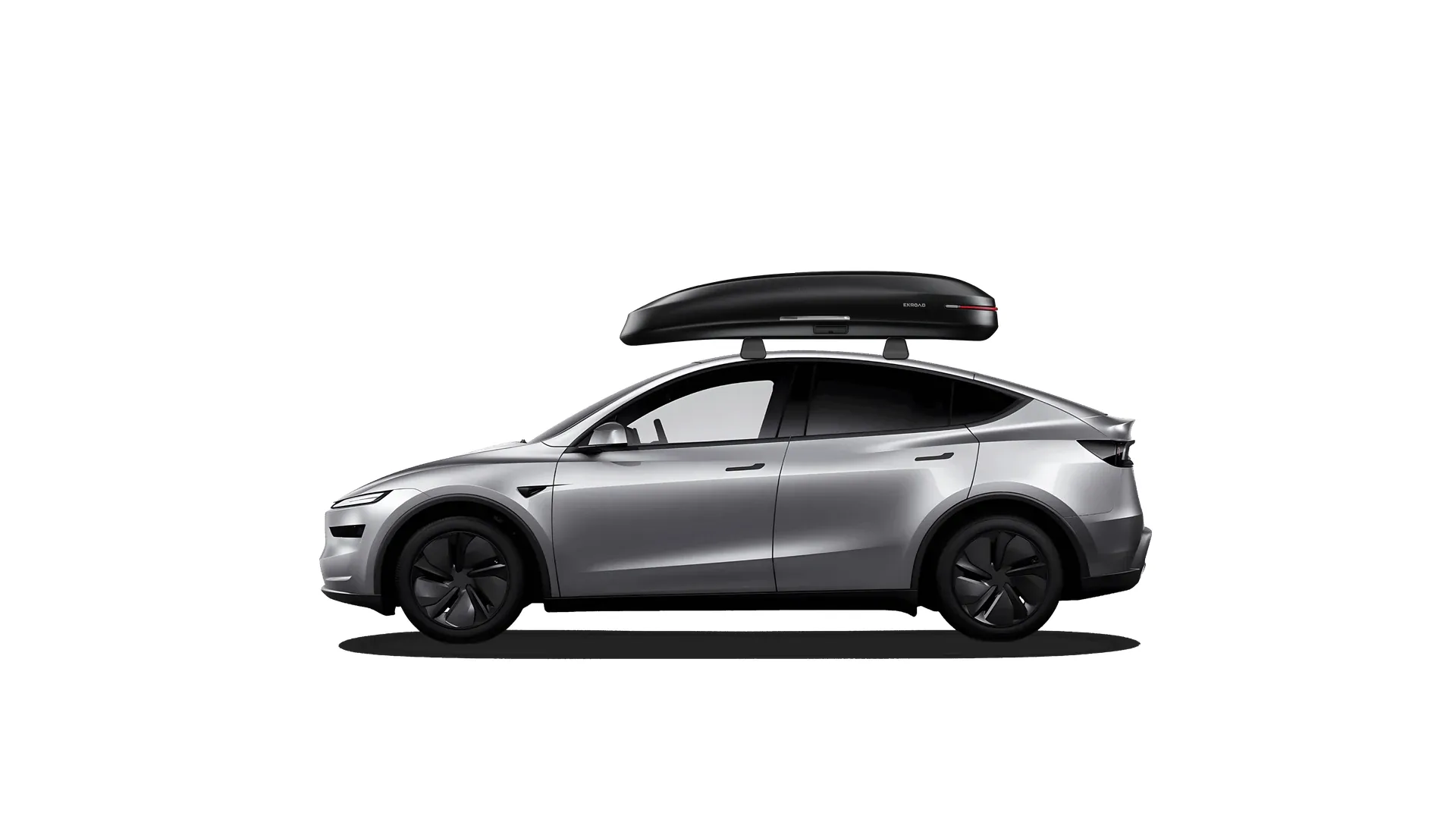Бокс на крышу Tesla ModelY-2025 — ENROAD Nomadix Pro XXL 600-E