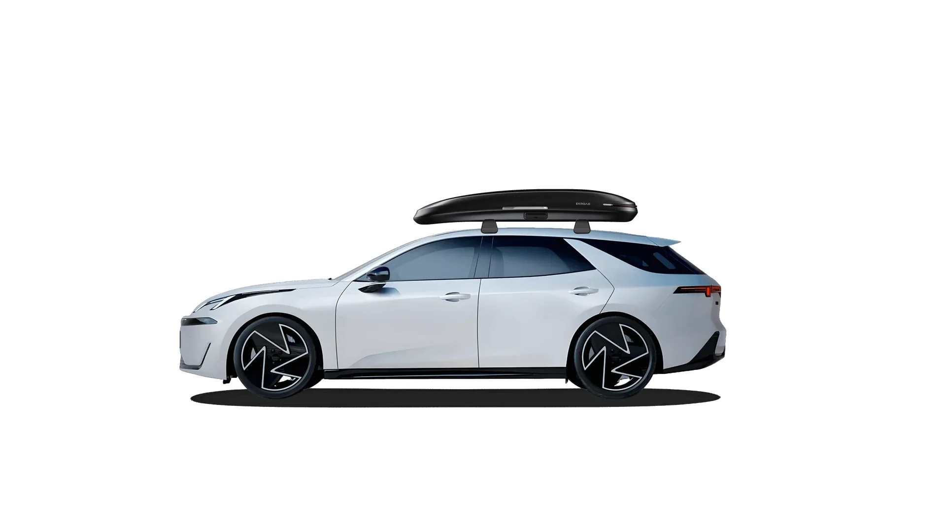 Бокс на крышу LYNK & CO 07 Wagon — ENROAD Nomadix Pro XL Slim 400