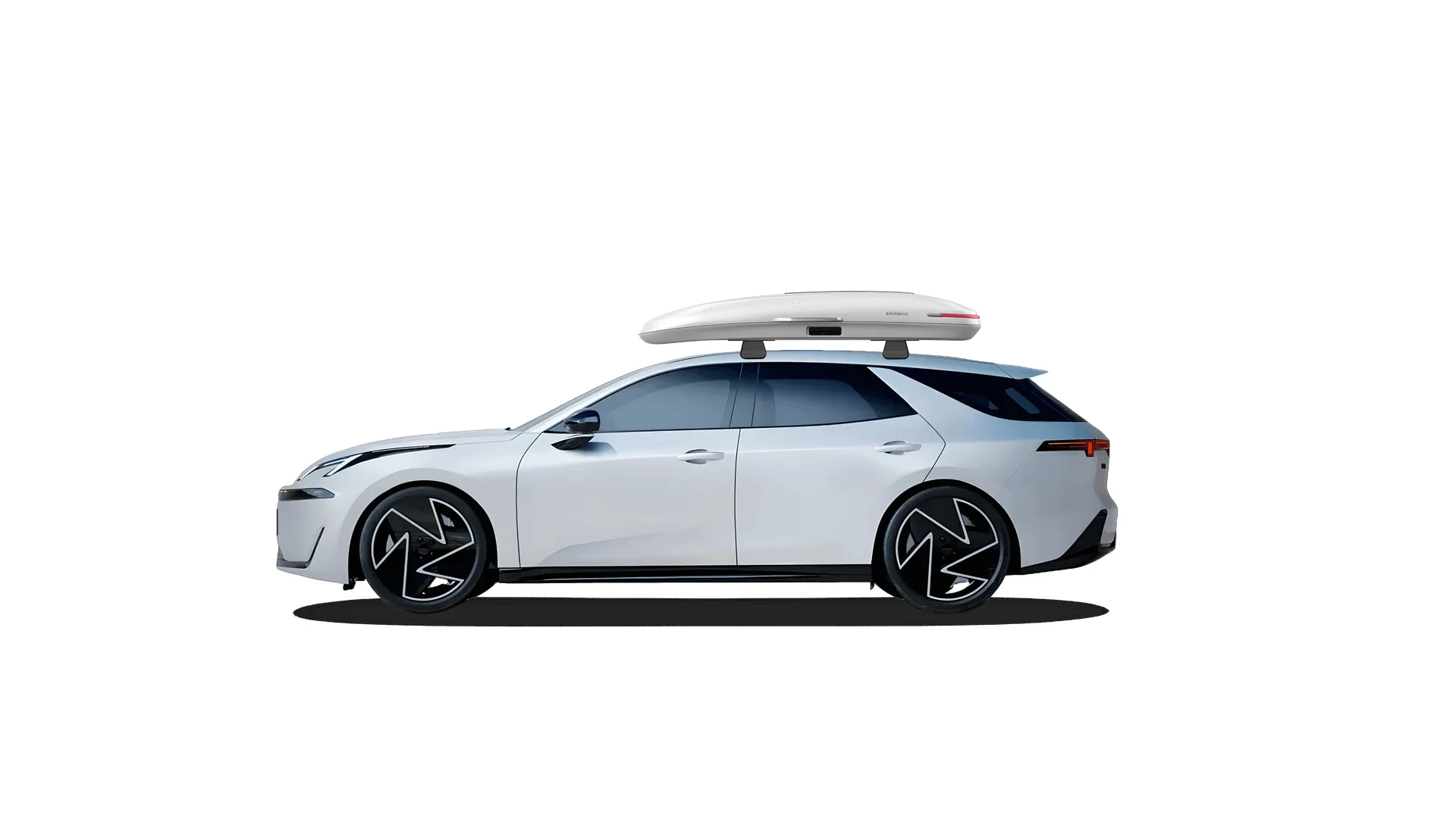 Бокс на крышу LYNK & CO 07 Wagon — ENROAD Nomadix Pro XL Slim 400-E