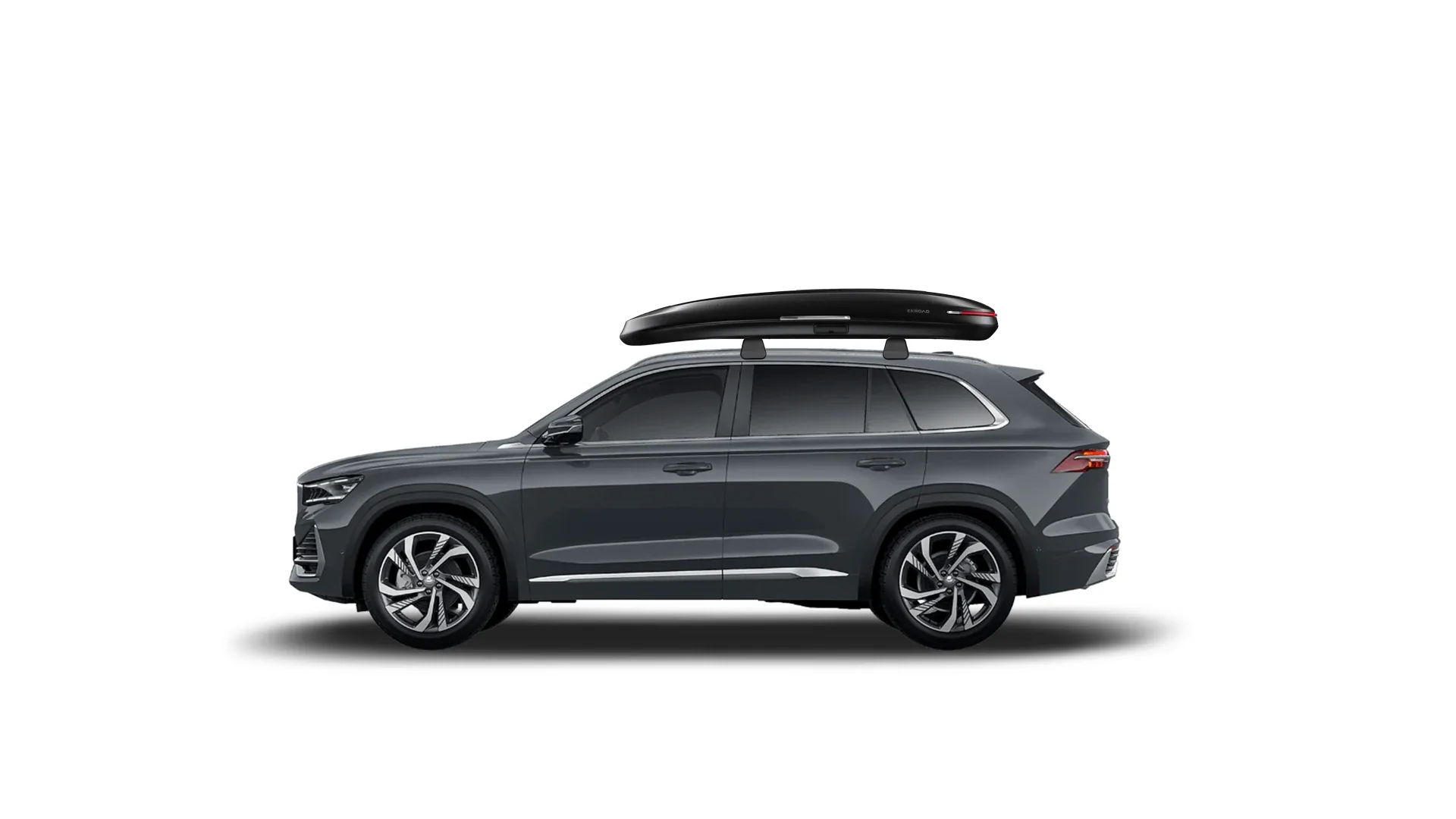 Бокс на крышу Audi Q7 — ENROAD Nomadix Pro XXL Slim 450-E