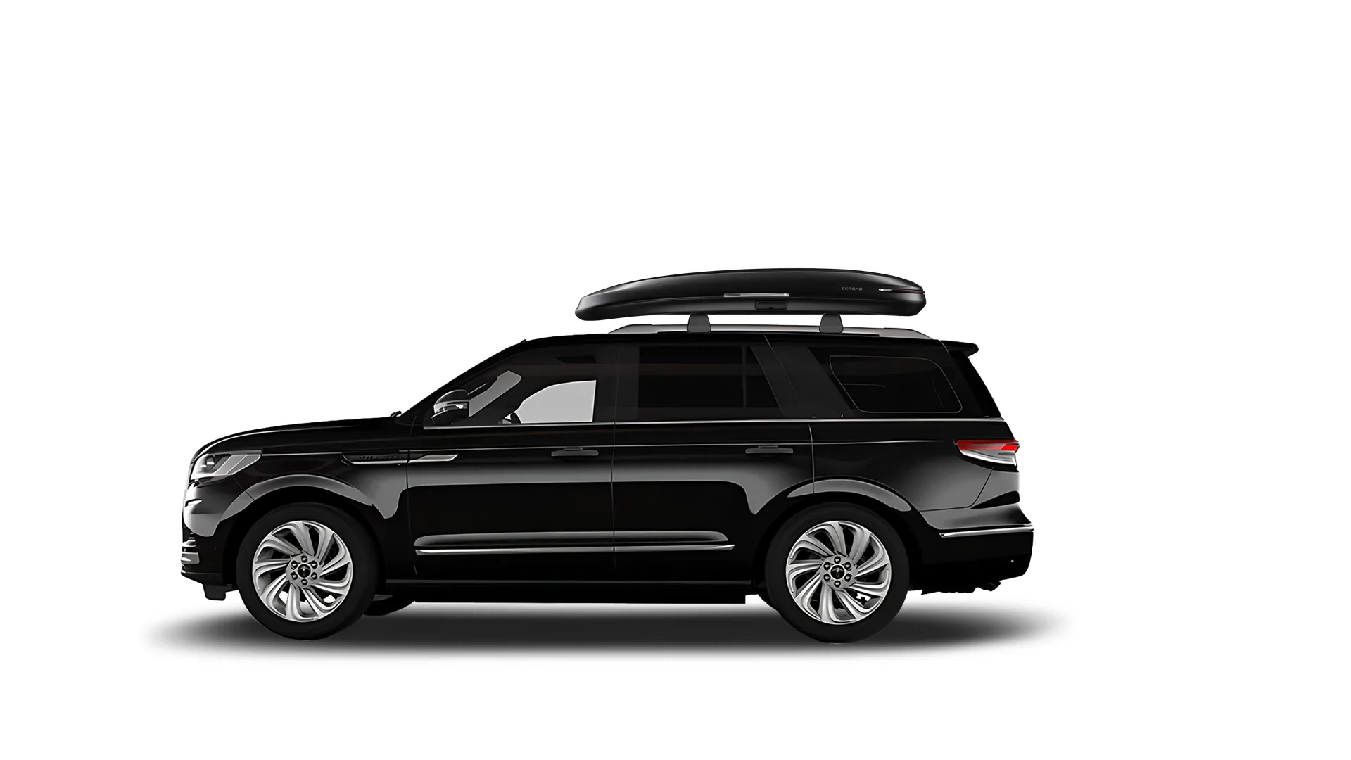 Бокс на крышу Lincoln Navigator — ENROAD Nomadix Pro XXL Slim-450