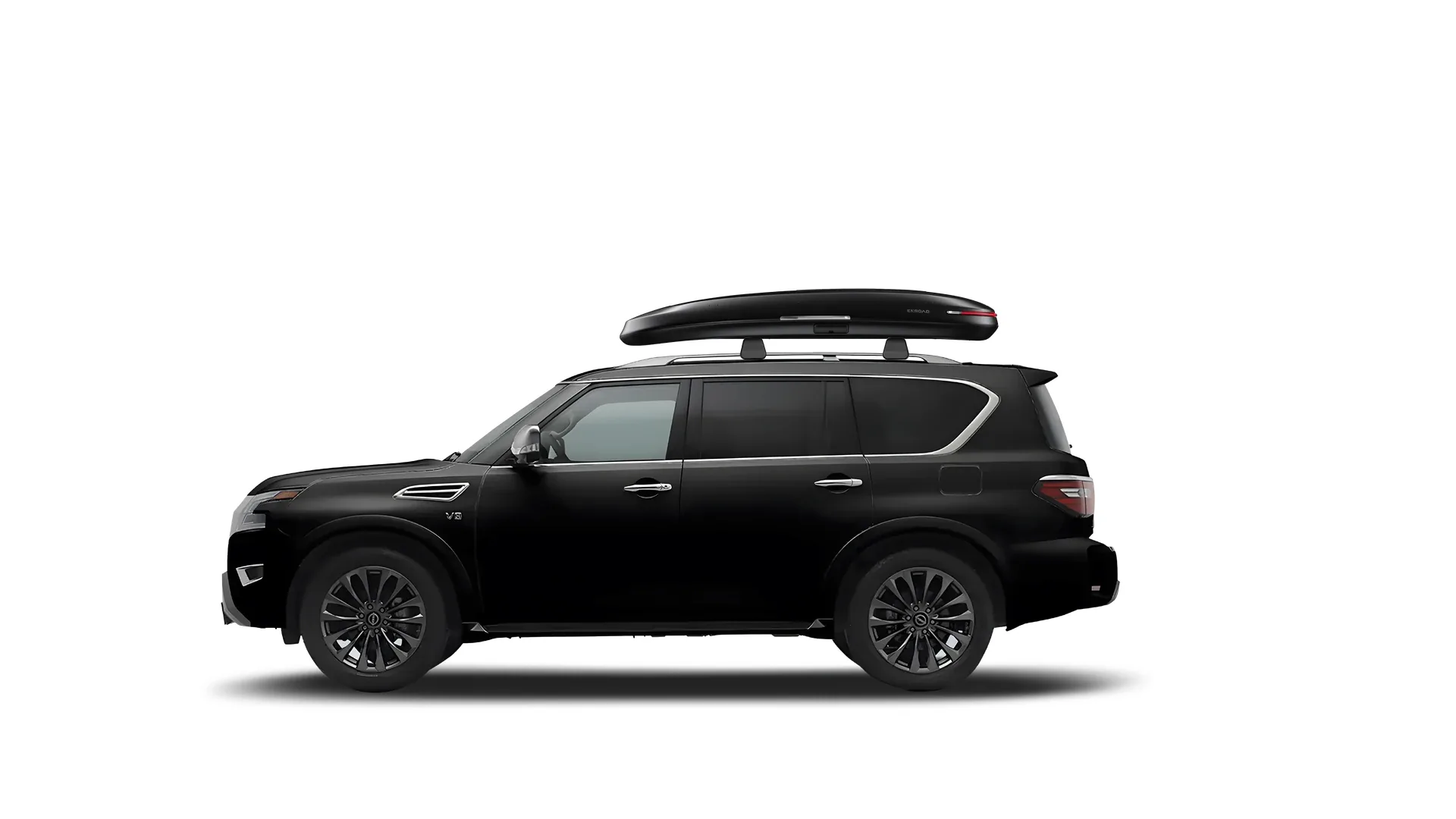 Бокс на крышу Nissan Patrol/Armada — ENROAD Nomadix Pro XXL Slim 450-E