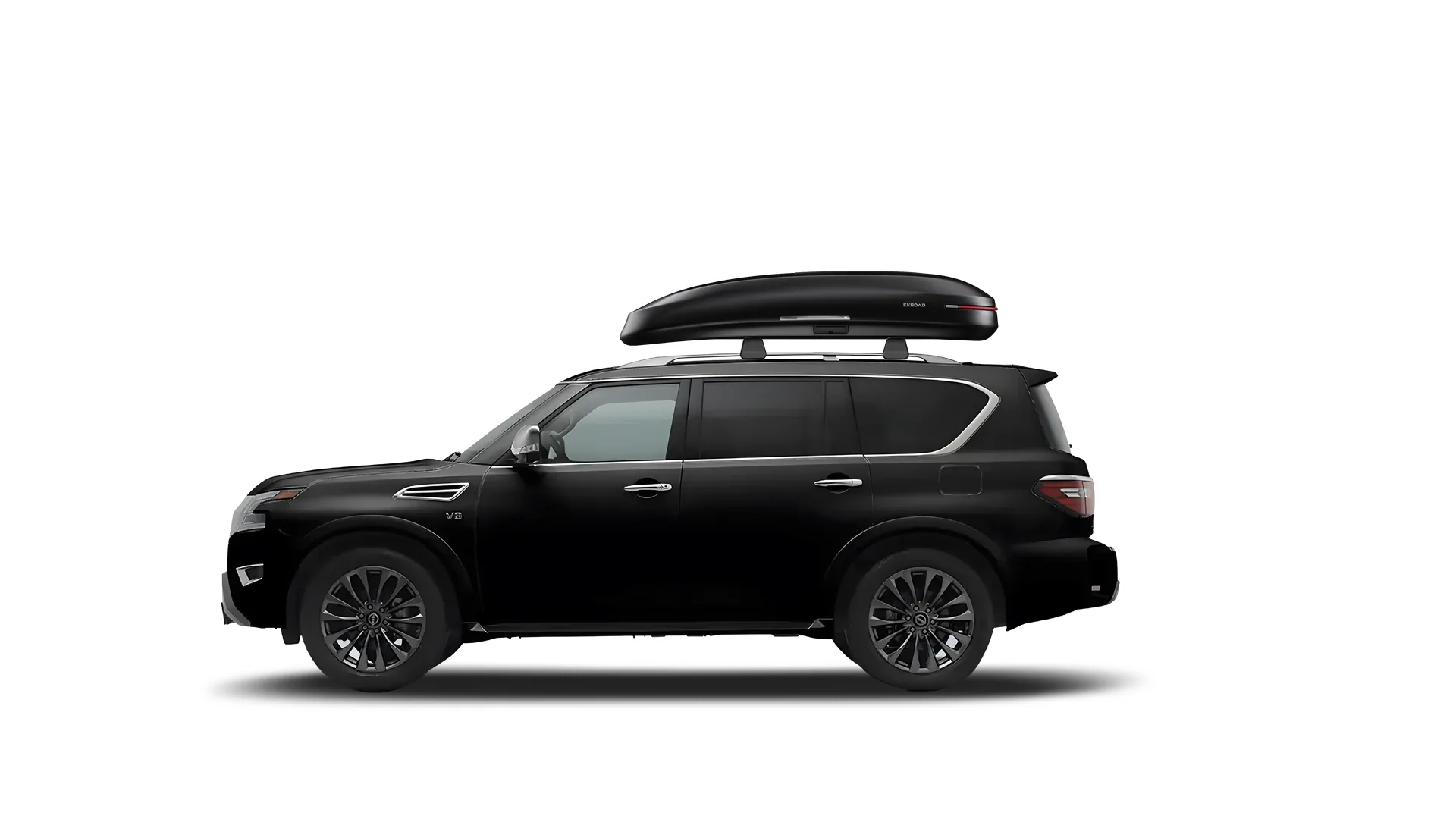 Бокс на крышу Nissan Patrol/Armada — ENROAD Nomadix Pro XXL 600-E