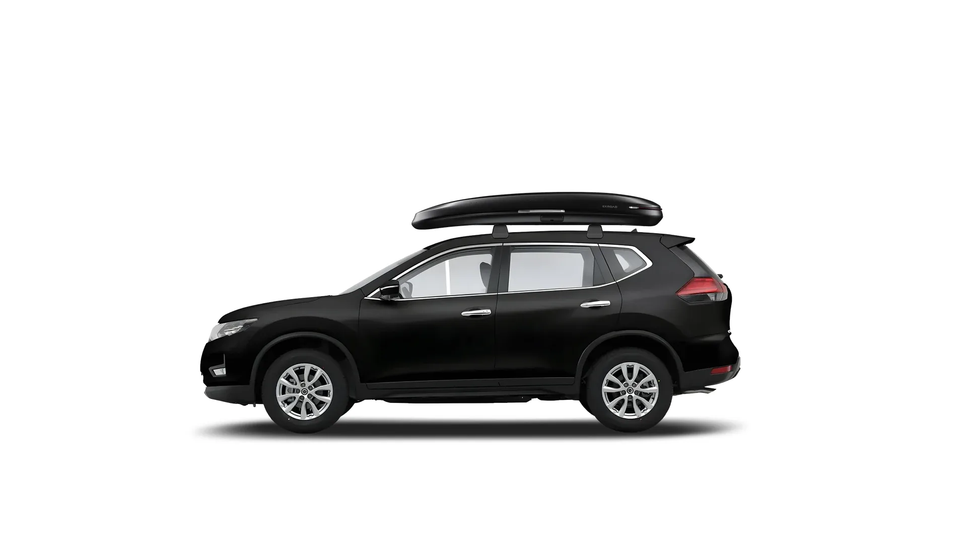 Бокс на крышу Nissan Rogue/Qashqai/Juke — ENROAD Nomadix Pro XXL Slim-450