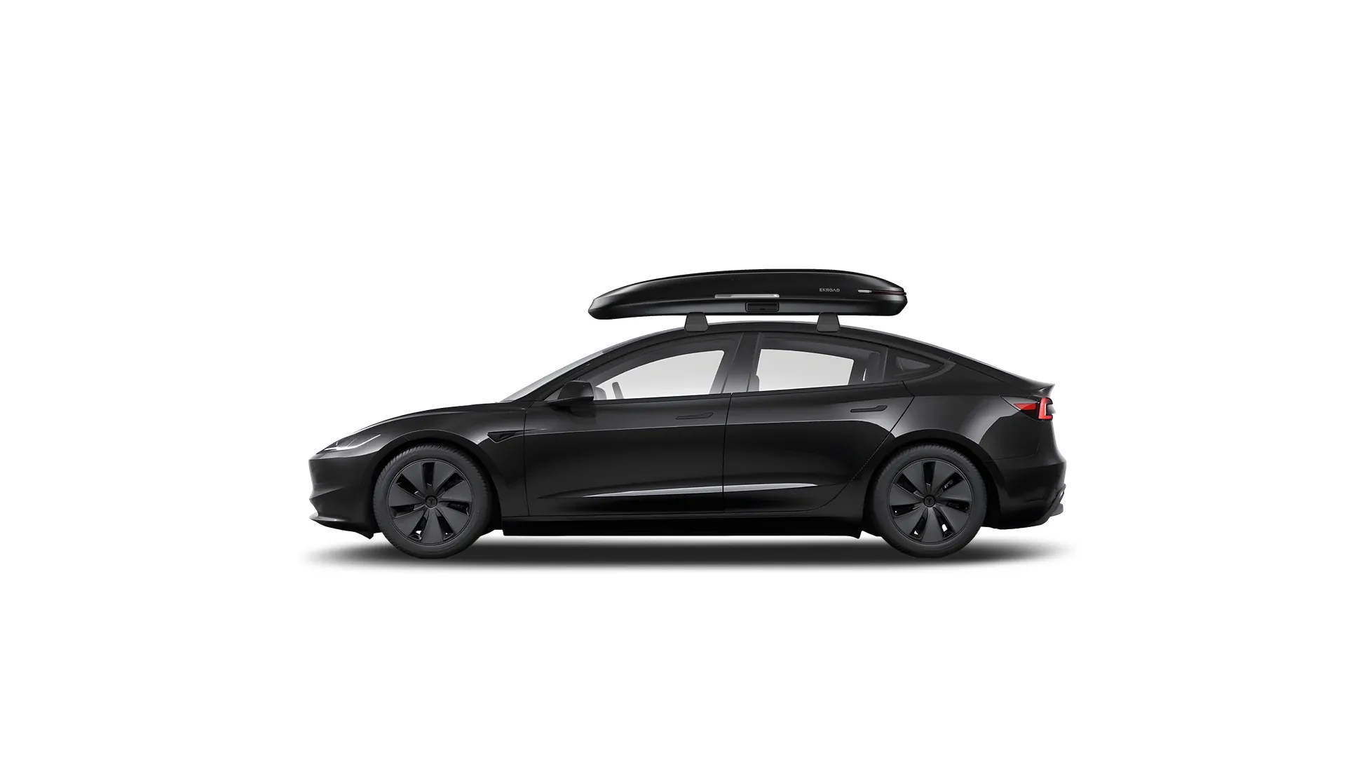 Бокс на крышу Tesla Model3 — ENROAD Nomadix Pro XL Slim 400