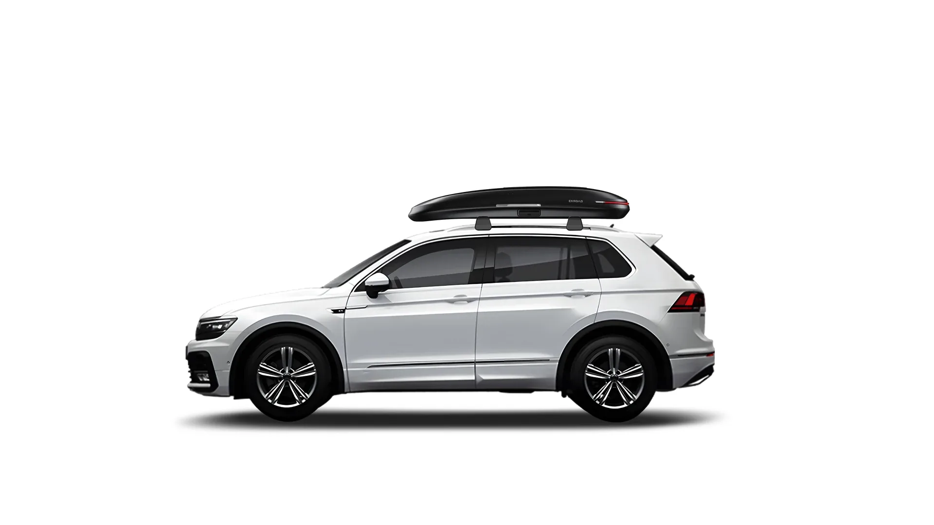Бокс на крышу Volkswagen Tiguan — ENROAD Nomadix Pro XL Slim 400-E